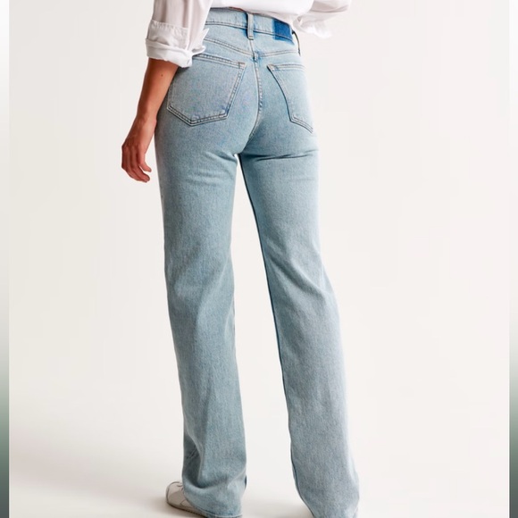 Abercrombie & Fitch 90s Relaxed Jean High rise - Picture 4 of 7